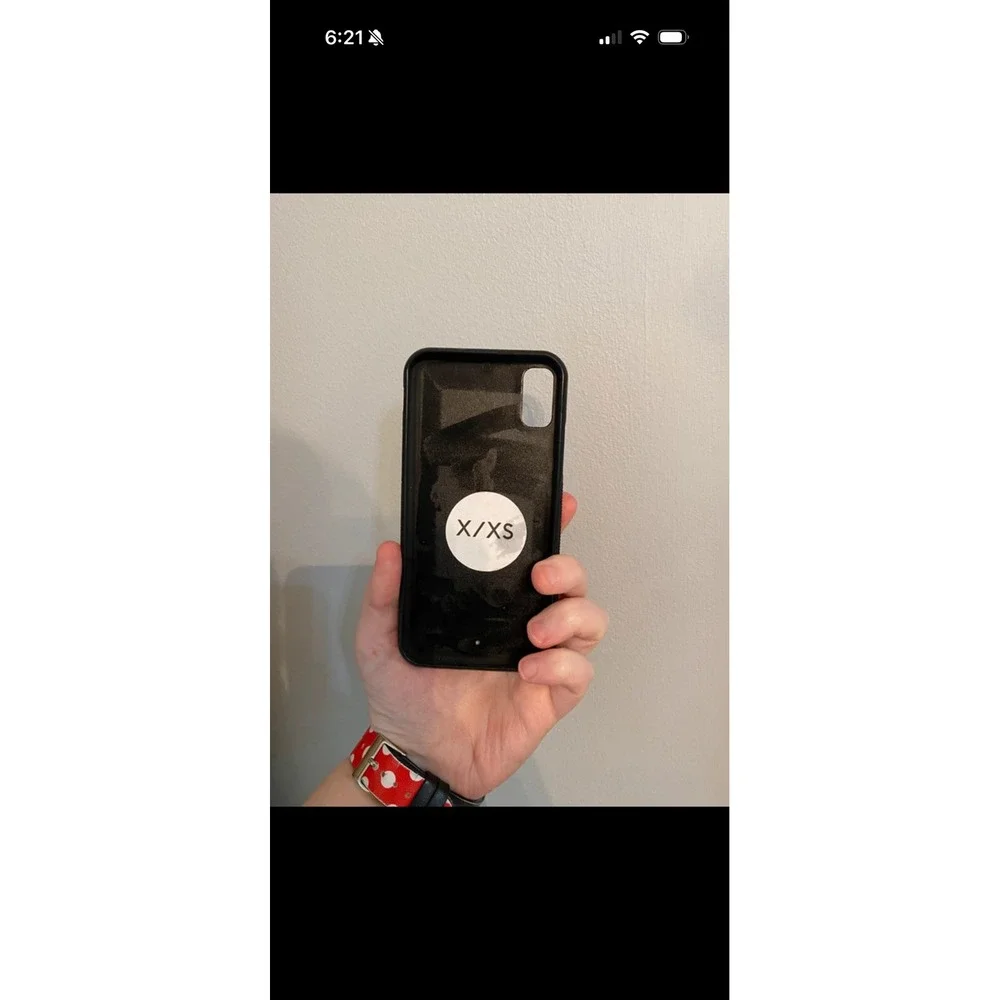 iPhone X XS Case Unisex Black Halloween Celestial Spooky Disco Ball Witch Hat
